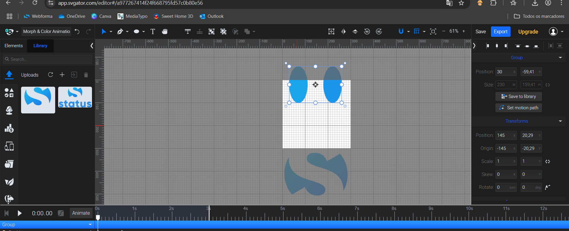 Páscoa com Logo STATUS