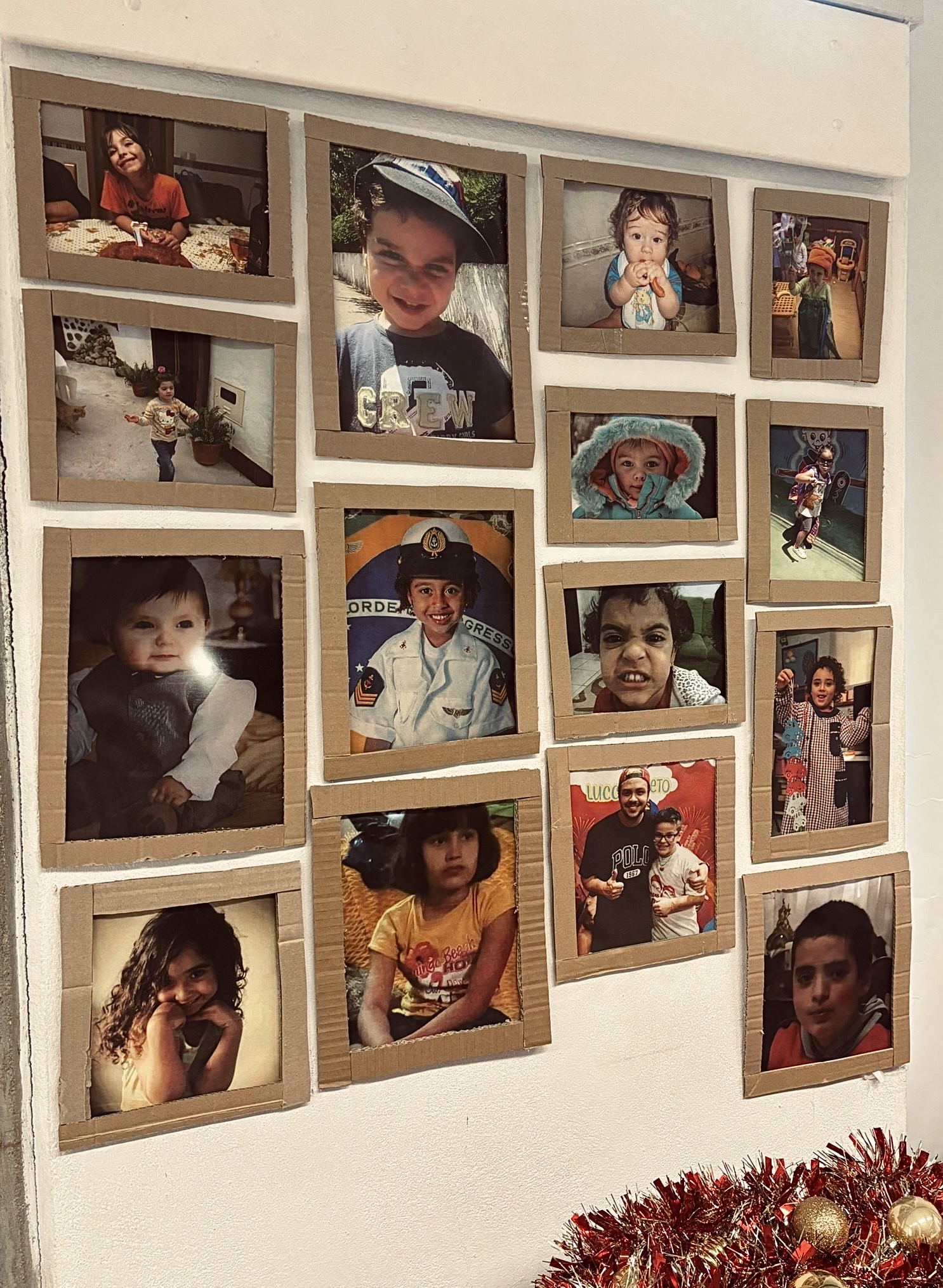 Sala Decorada para o Natal