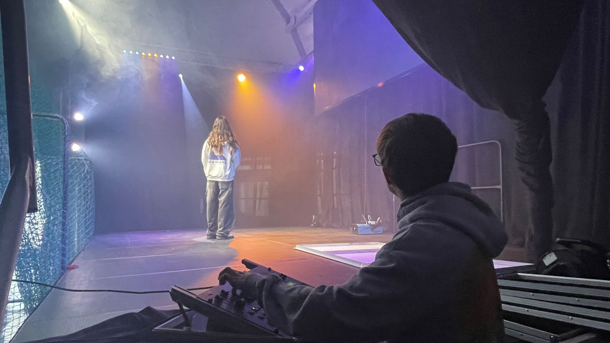 Teste de Equipamentos da Arena