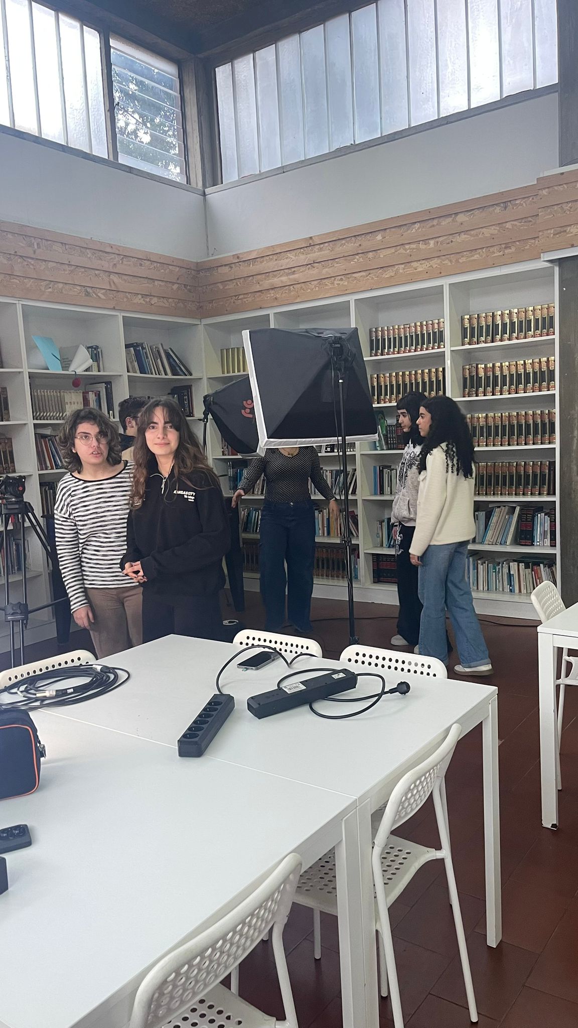 Filmagem com Turma de 12.º Ano