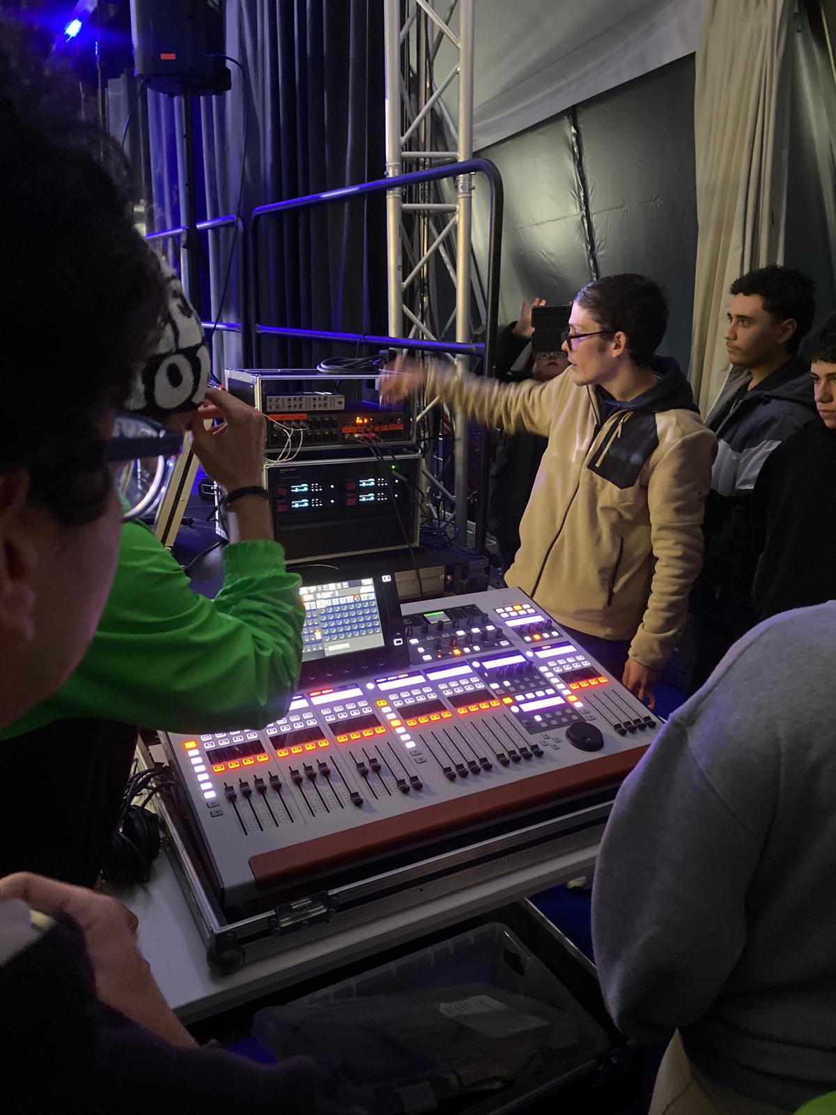 Preparação do Set Audiovisual