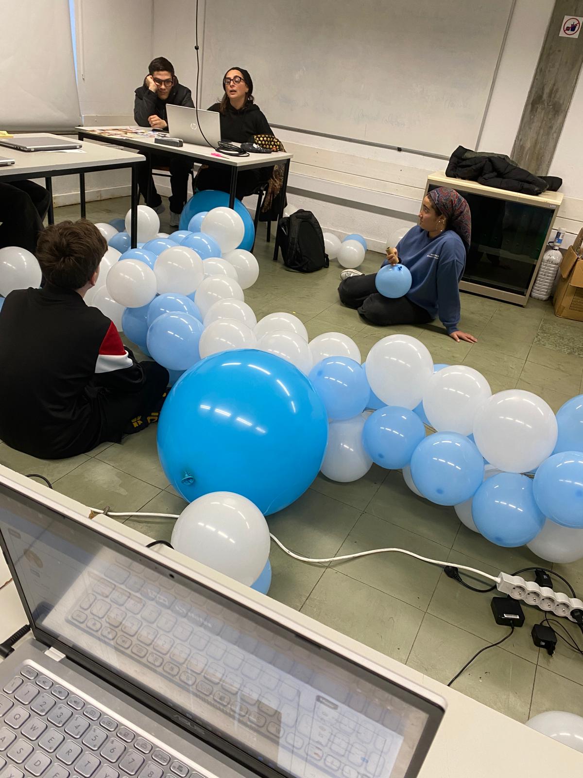 Decoração para atividade com a professora Isabel